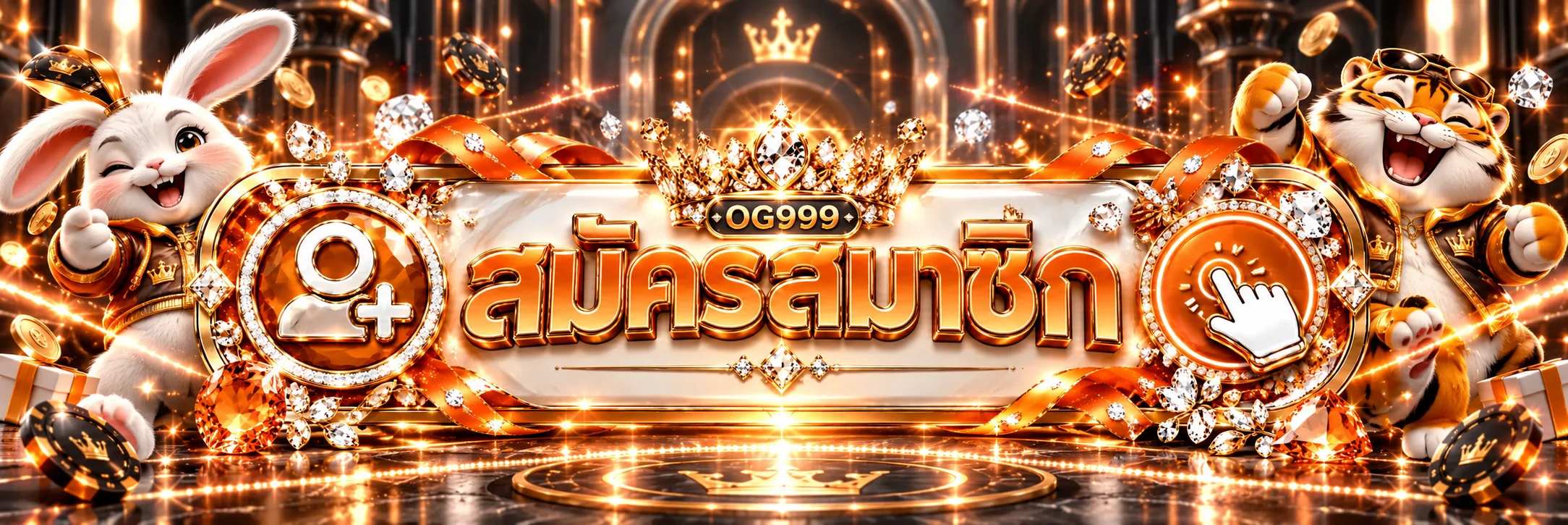 ป้าย OG999 ทางเข้าและสมัครสมาชิกบนเว็บไซต์หลัก