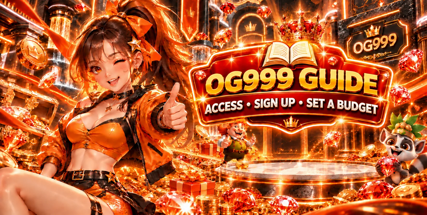 OG999 คู่มือทางเข้า สมัคร และตั้งงบสำหรับมือใหม่